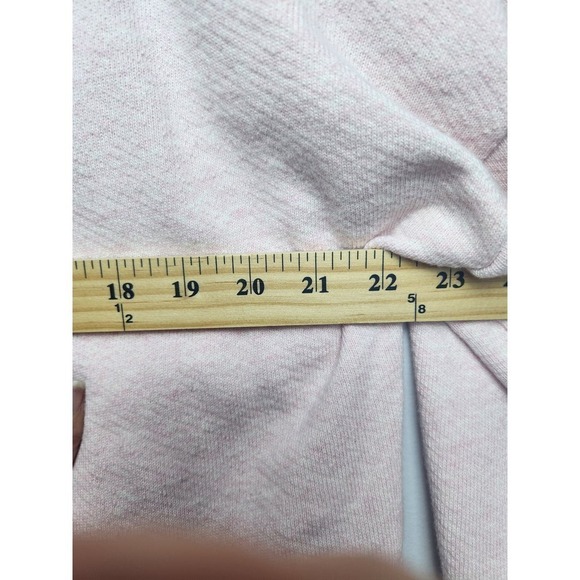 Sweaty Betty Nestle Up half zip crop sweatshirt sz L Antique Pink - Picture 7 of 9